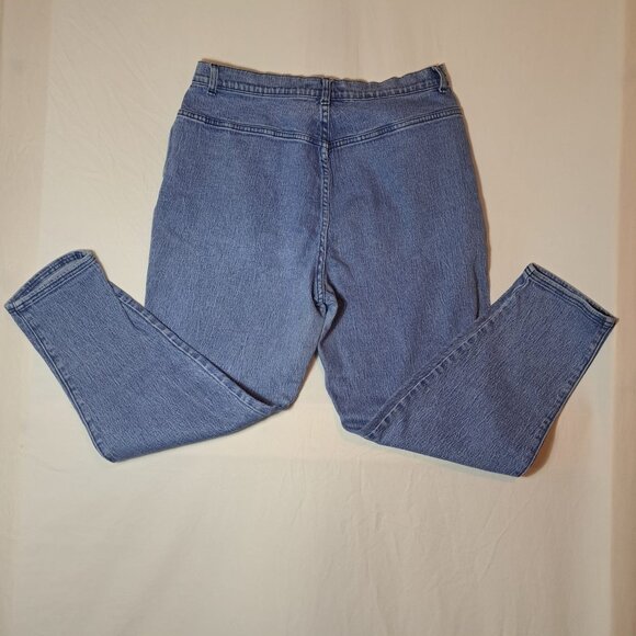 Vintage‎ L.A. Blues Women's Relaxed Fit High-Rise Jeans Size 20 Blue “Mom Jeans” - Picture 5 of 12